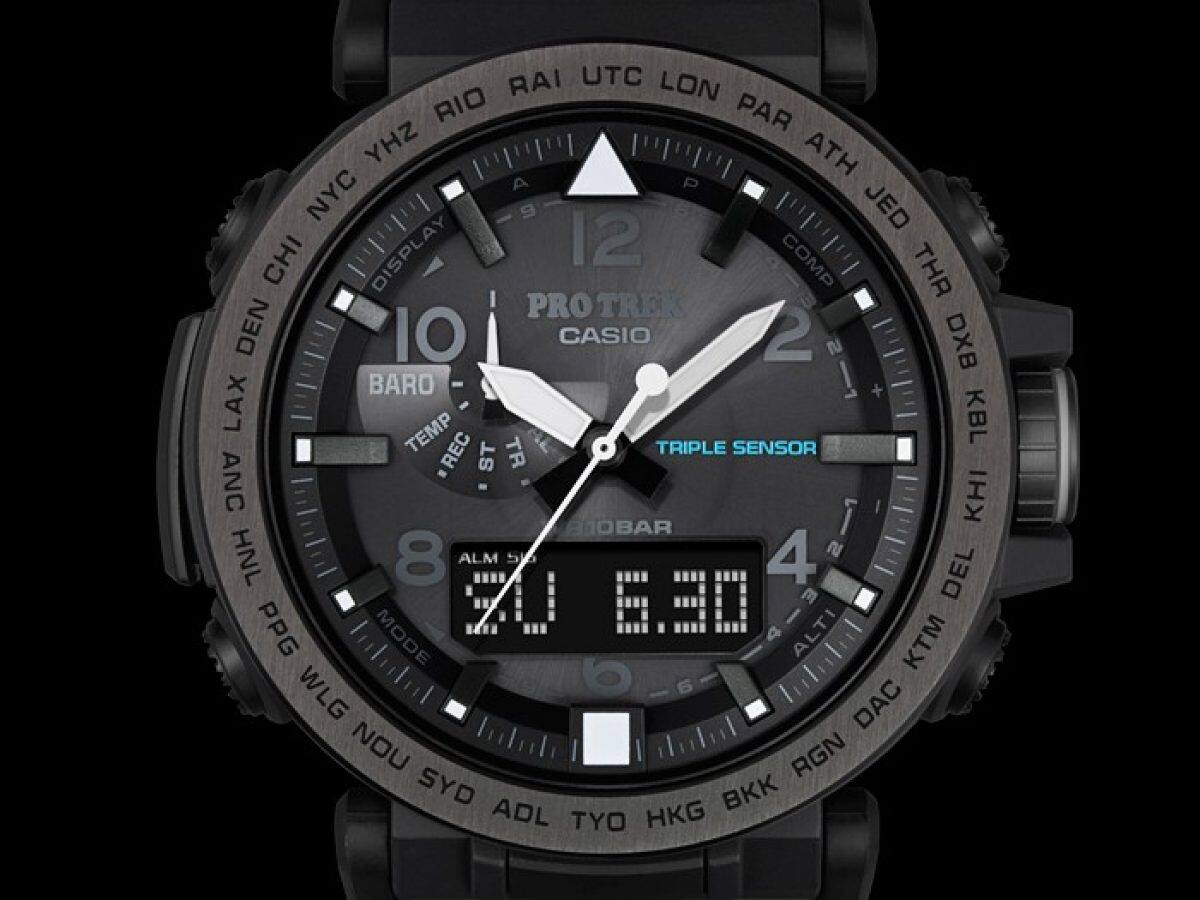 PRO TREK PRG-650Y-1 手錶 黑色 #3