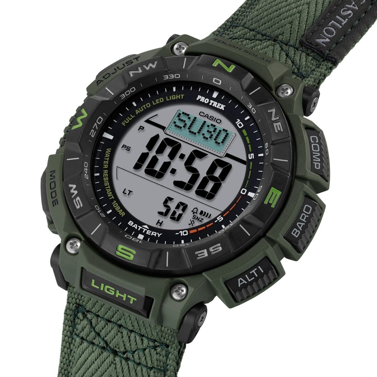 PRO TREK PRG-340B-3 手錶 黑色 #9
