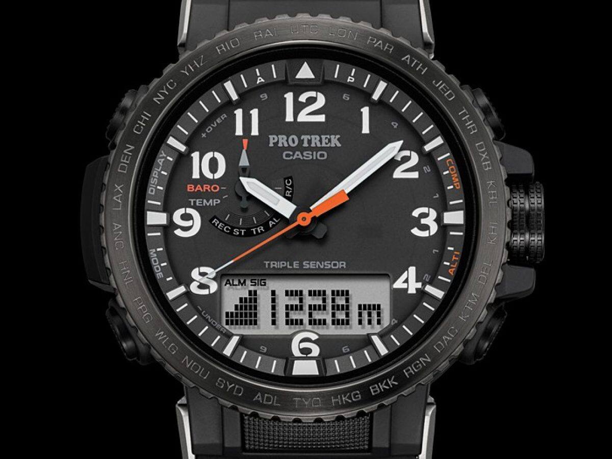 PRO TREK PRW-50Y-1A 手錶 黑色 #8