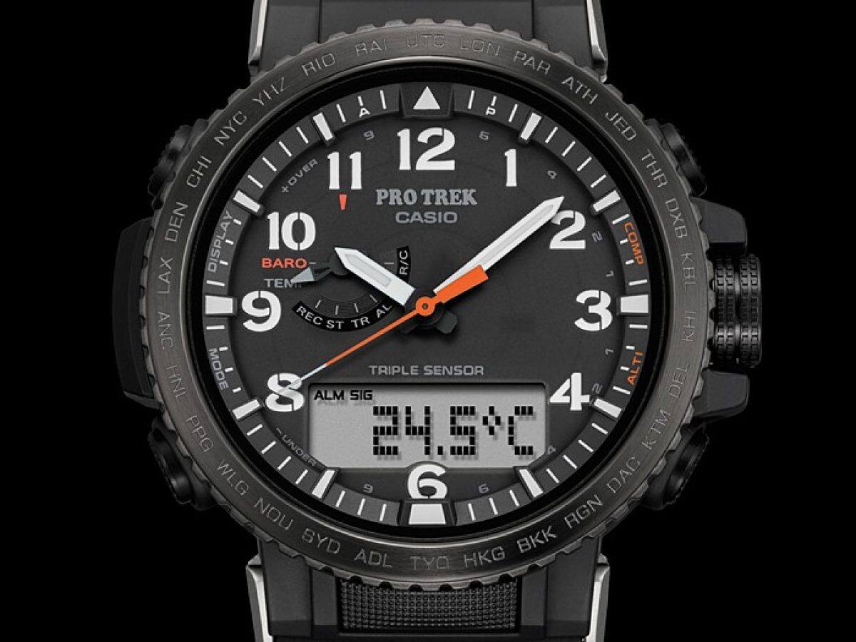 PRO TREK PRW-50Y-1A 手錶 黑色 #10