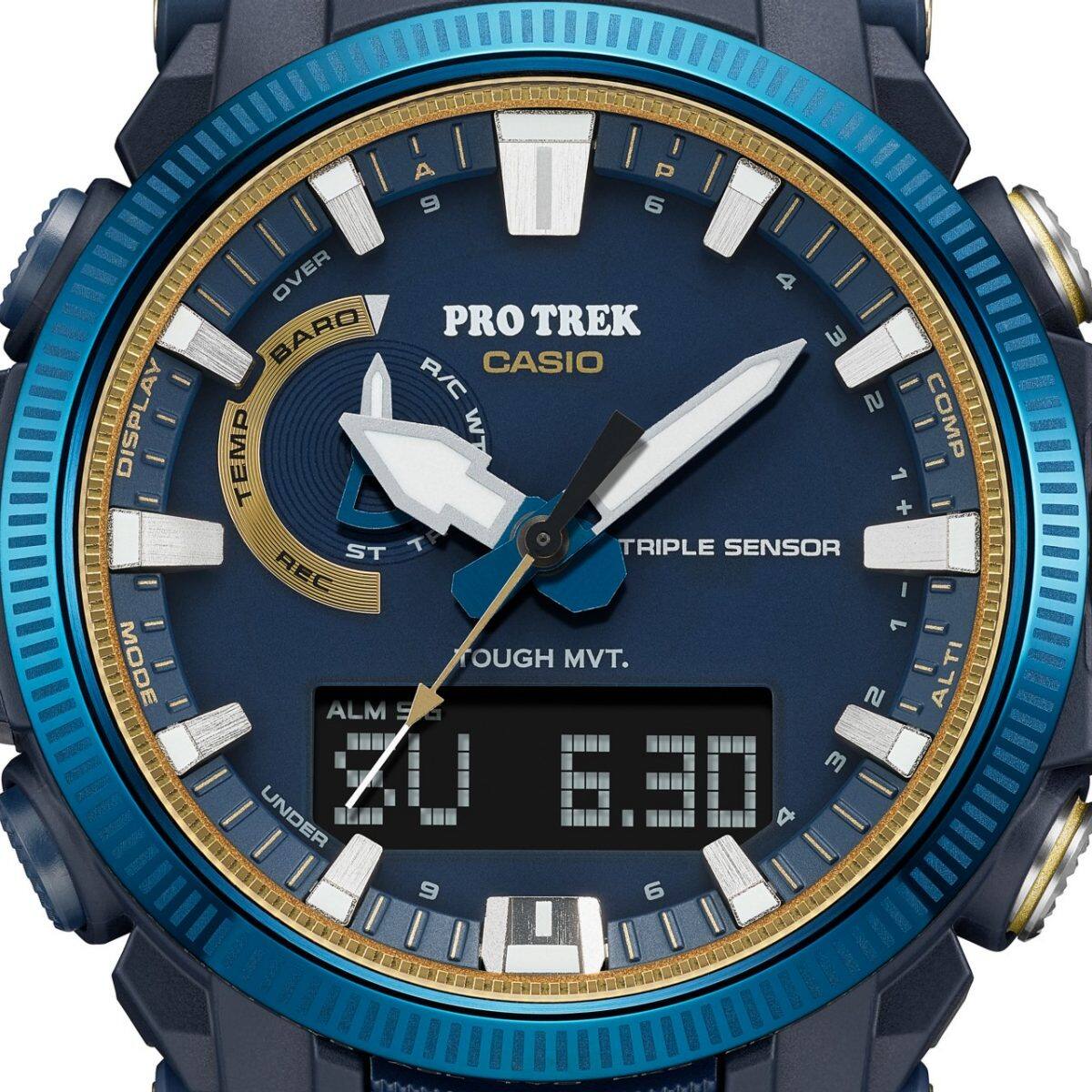 PRO TREK PRW-61SS-2 手錶 藍色，淺藍 #9