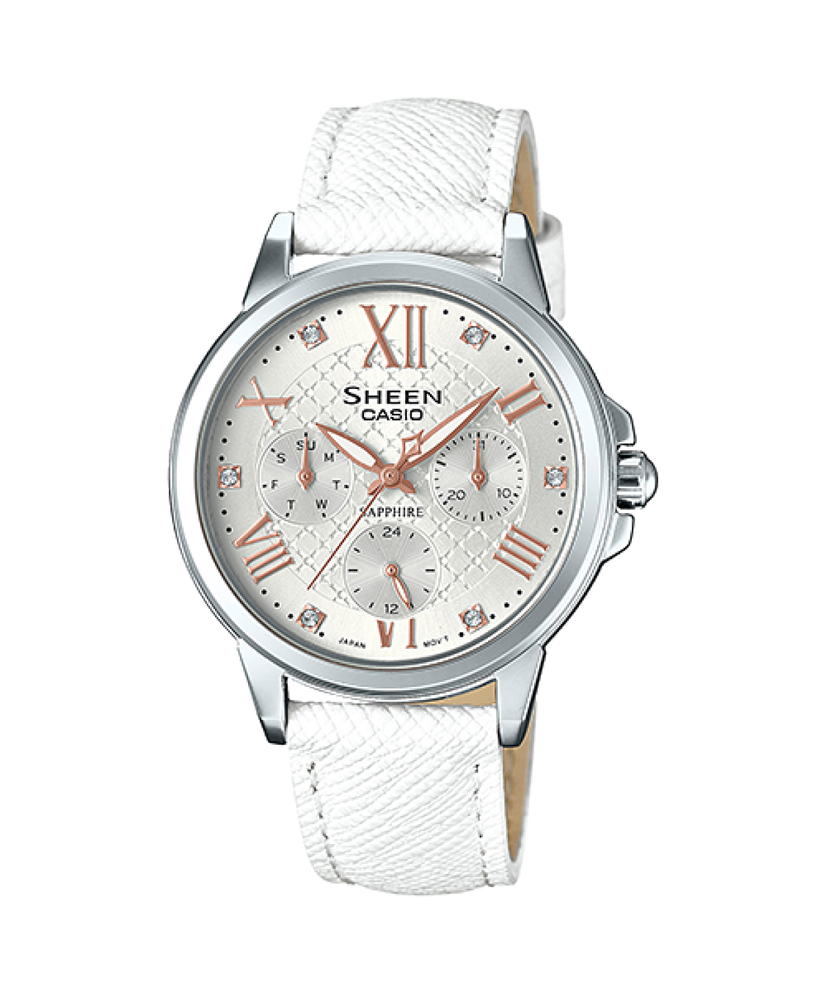 SHEEN SHE-3511L-7A 手錶 銀色 #1