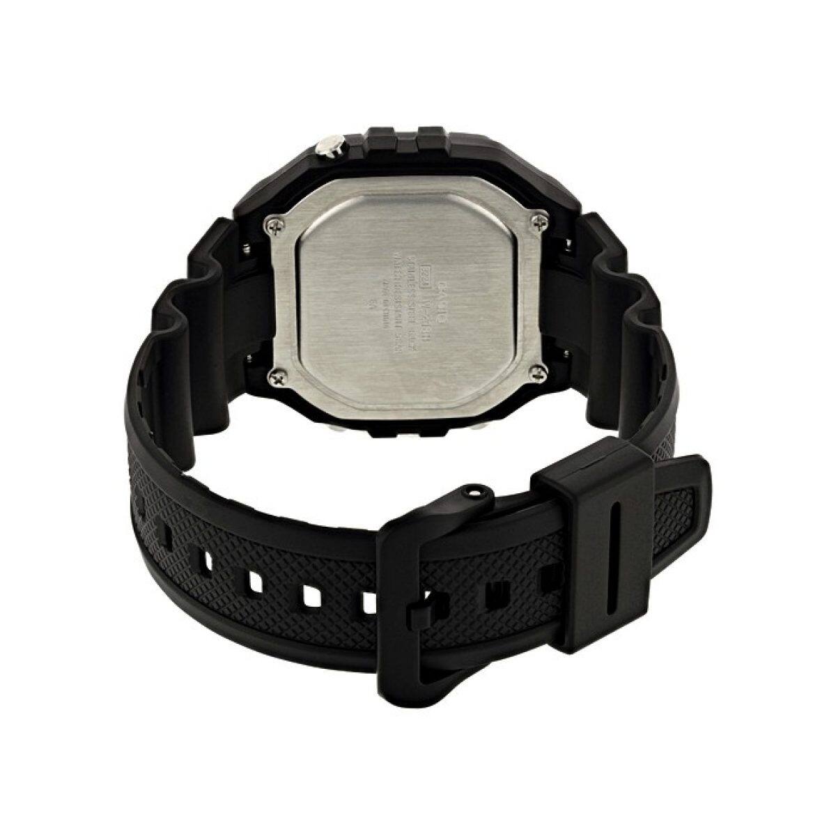 CASIO W-218H-1AV 手錶 黑色 #3