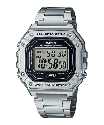CASIO W-218HD-1AV 手錶 銀色 #1