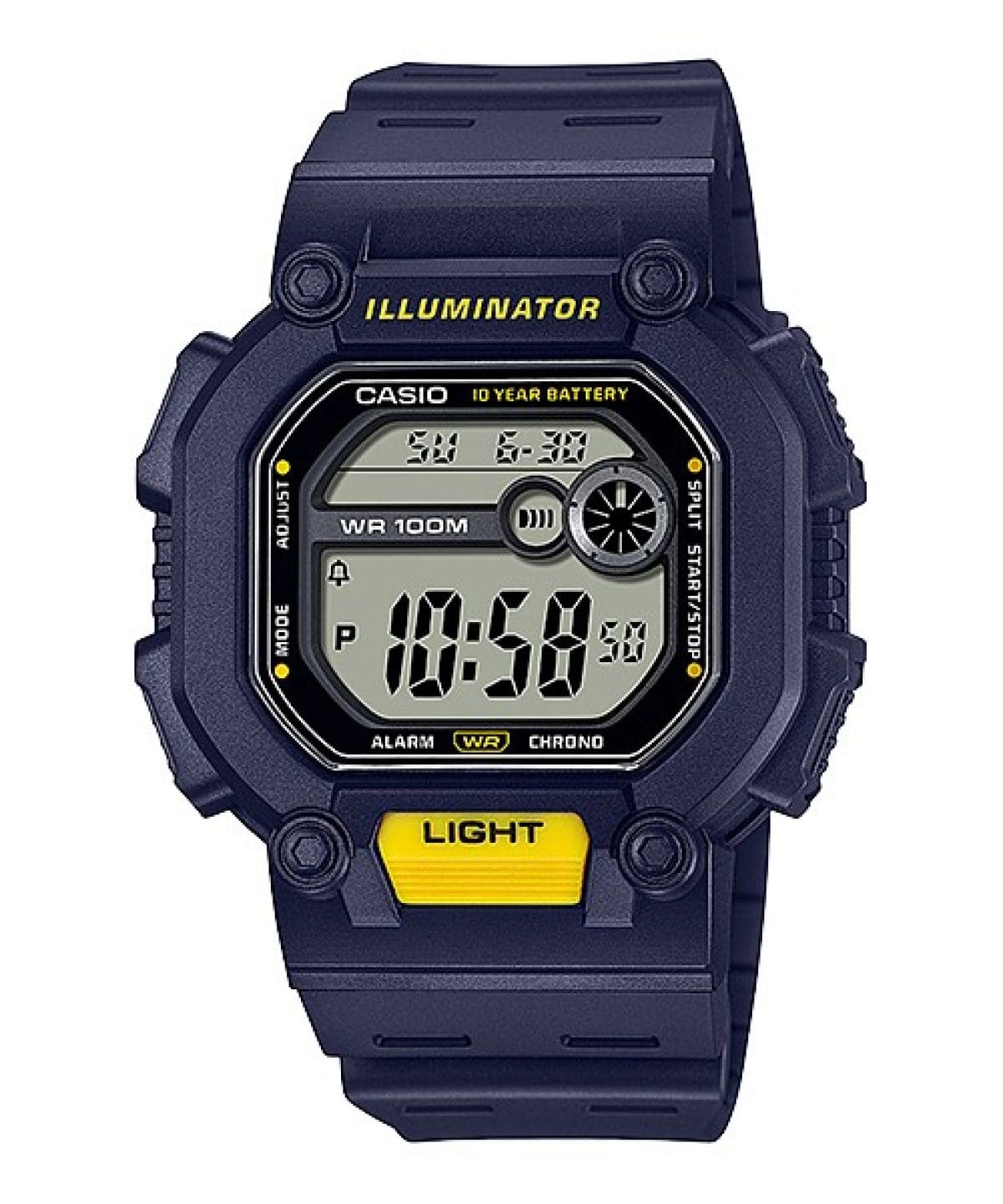 CASIO W-737H-2AV 手錶 藍色，淺藍 #1