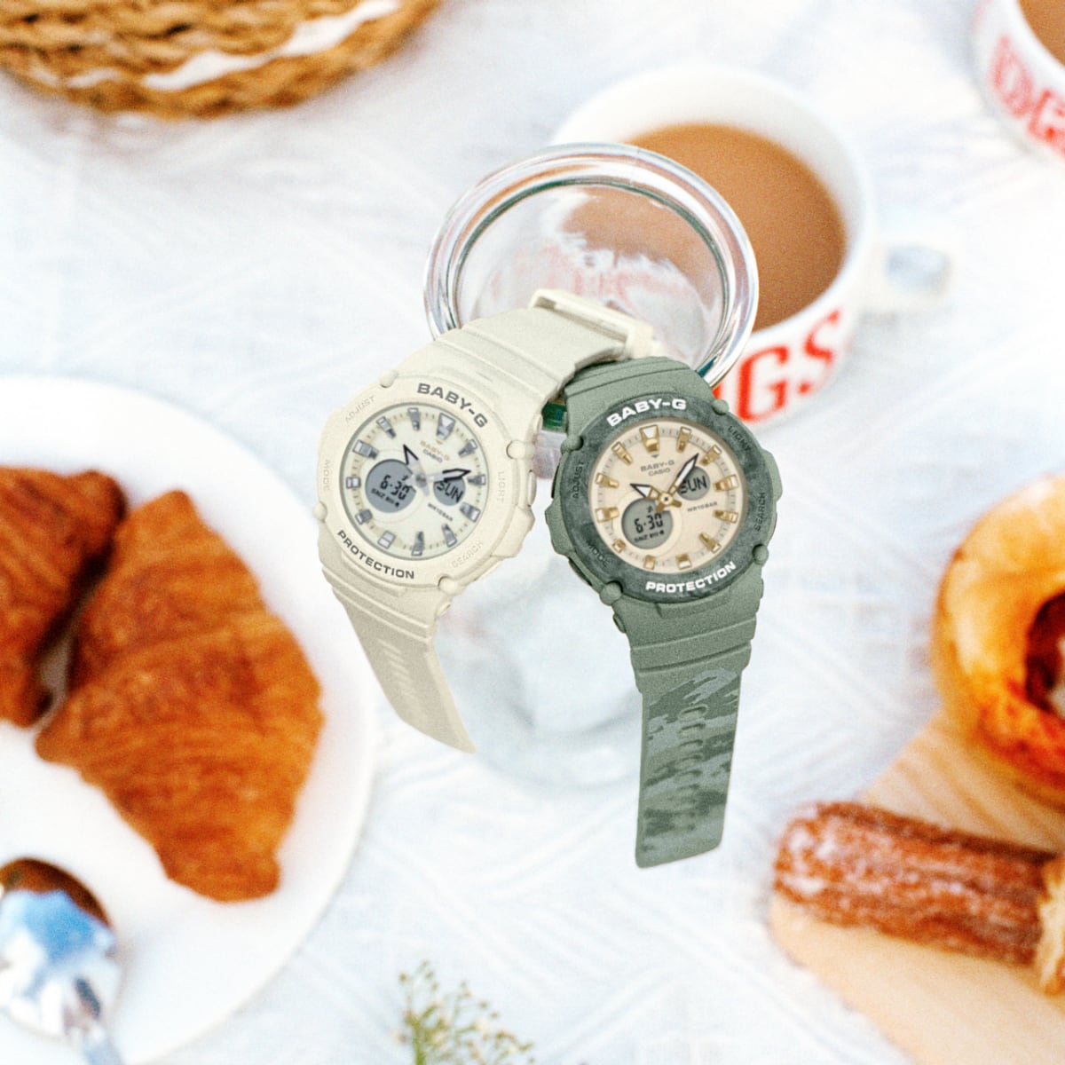 From left: BGA-275-7A, BGA-275M-3A