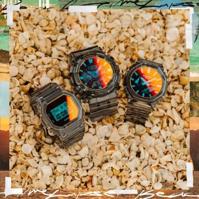 Dari kiri: DW-5600TLS-8, GA-110TLS-8A, GA-2100TLS-8A