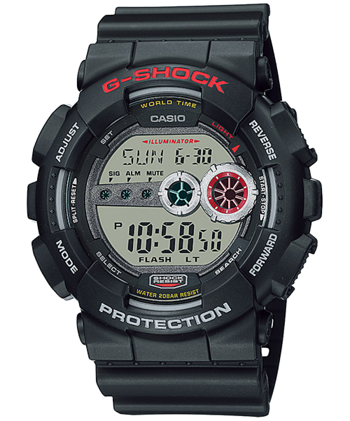 GD-100-1A | G-SHOCK DIGITAL SERI GD-100 | CASIO INDONESIA