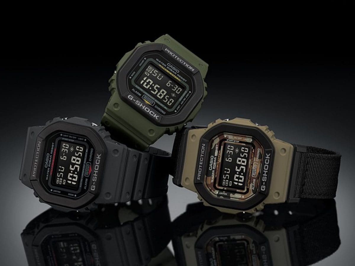 G-SHOCK DW-5610SU-3 watch Black #6