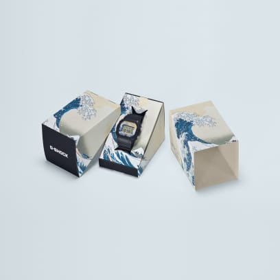 DW-5600KHK25-1 A package featuring "The Great Wave" from the Thirty-six Views of Mount Fuji series #2