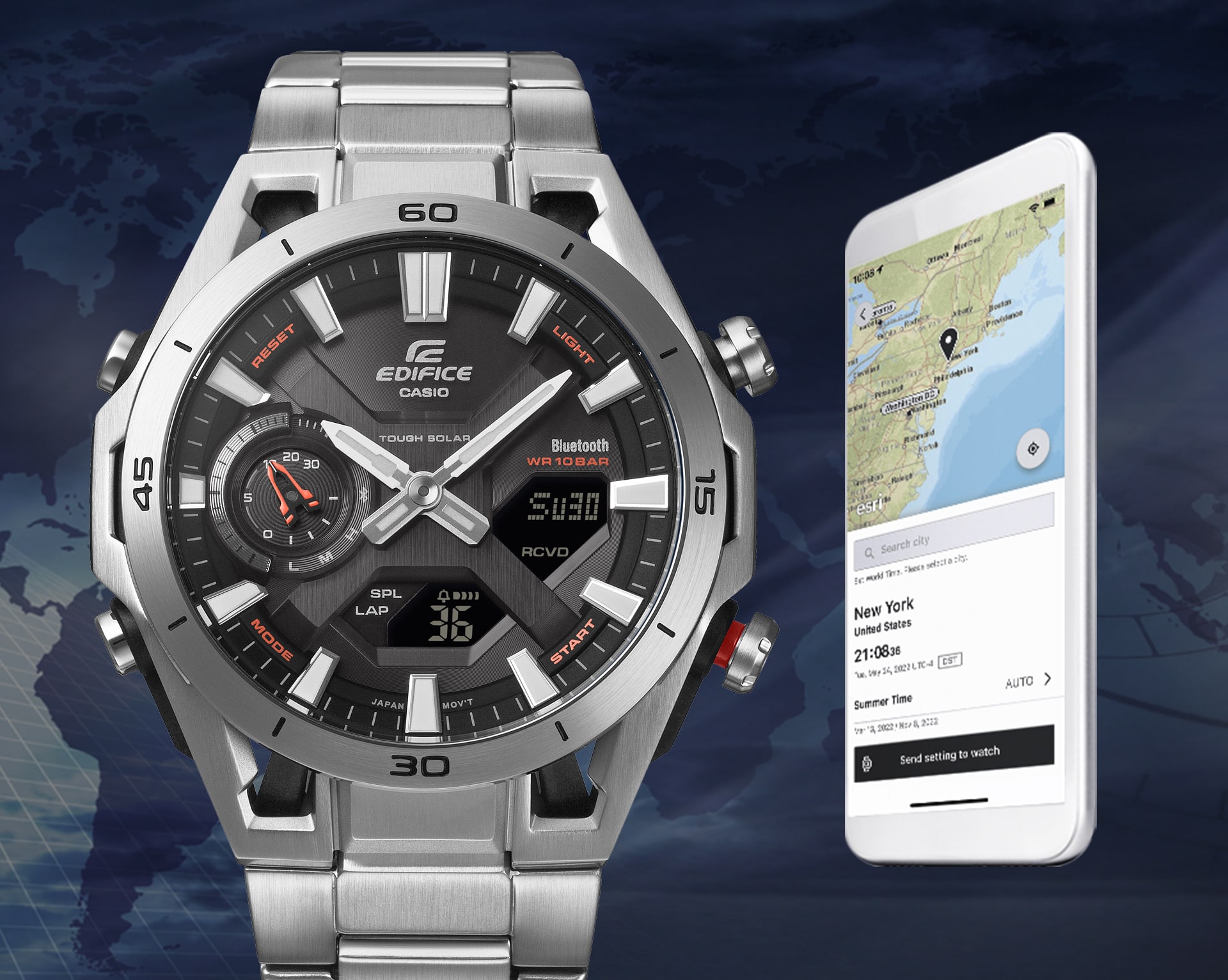ECB-2300D-1A Smartphone Link for full functionality at your fingertips