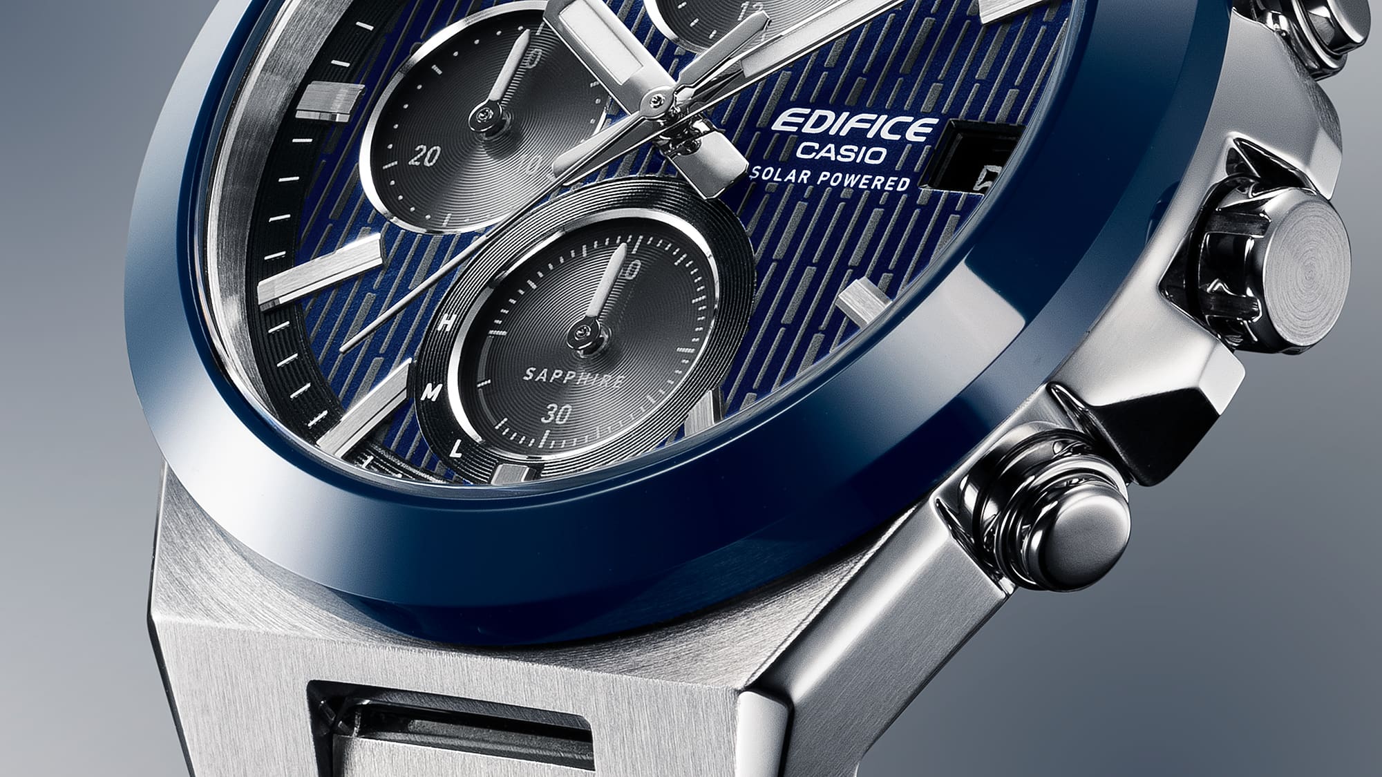 EFS-S650D-2A Ceramic bezel offering long-lasting, lustrous beauty