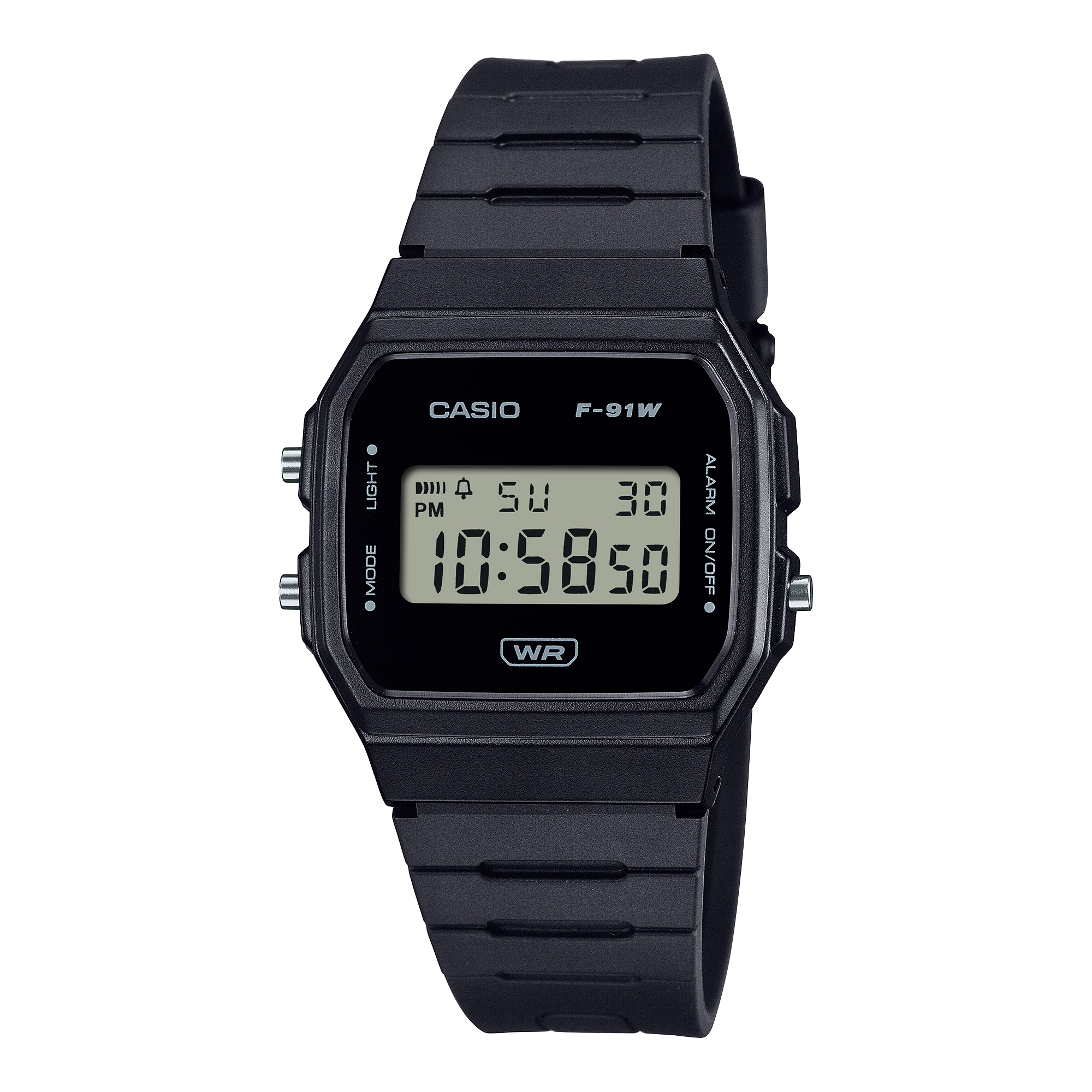 CASIO F-91WB ブラックサウナバンドカスタム＋aw グレーバンド F-91WB-1A | CASIO INDIA