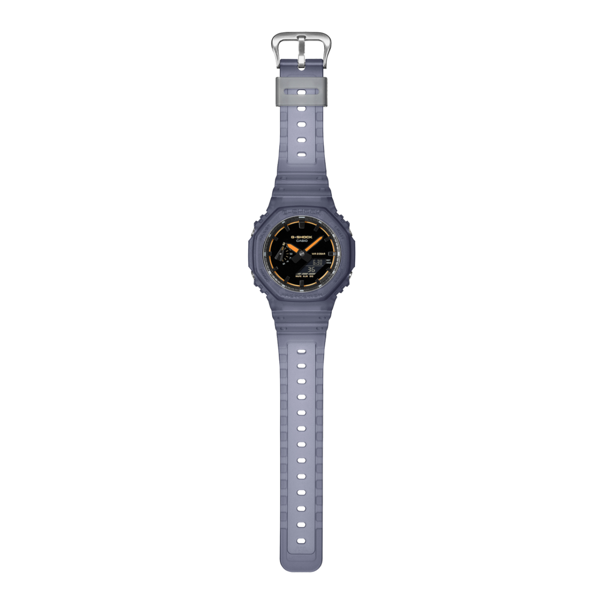 G-SHOCK GA-2100K-2A Watch Blue, Light blue #8