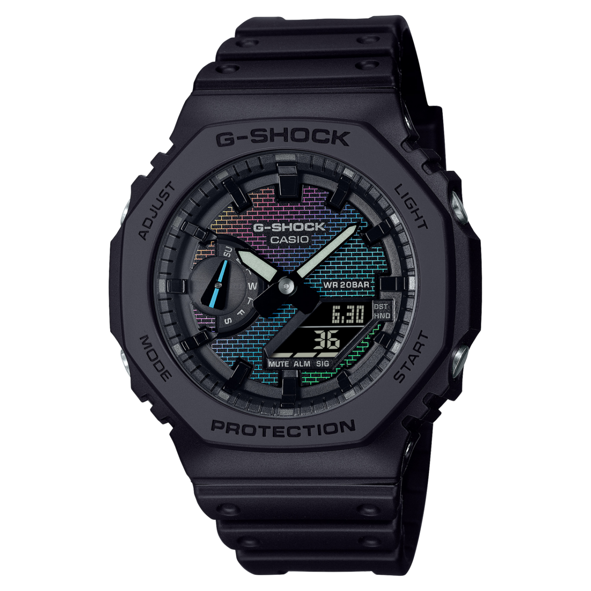 GA 2100RW 1A G SHOCK ANALOG DIGITAL 2100 Series CASIO INDIA GA 2100RW 1A G SHOCK ANALOG DIGITAL 2100 Series CASIO INDIA