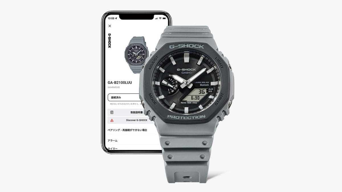 GA-B2100LUU-8A Solar-powered timekeeping with Bluetooth® for enhanced accuracy and reliability #6
