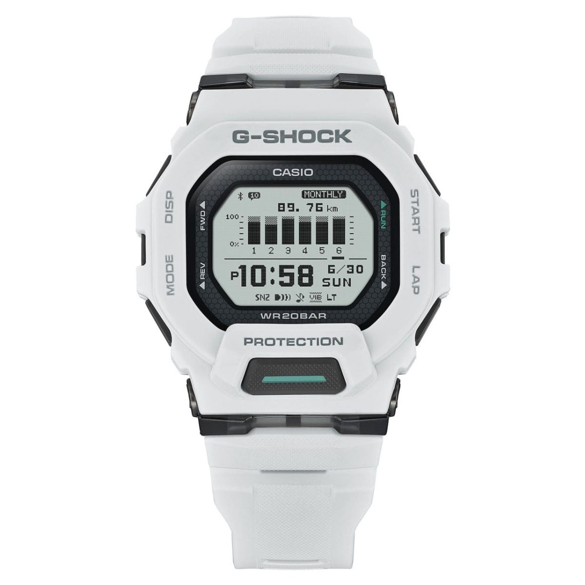 G-SHOCK GBD-200-7 Watch White #4