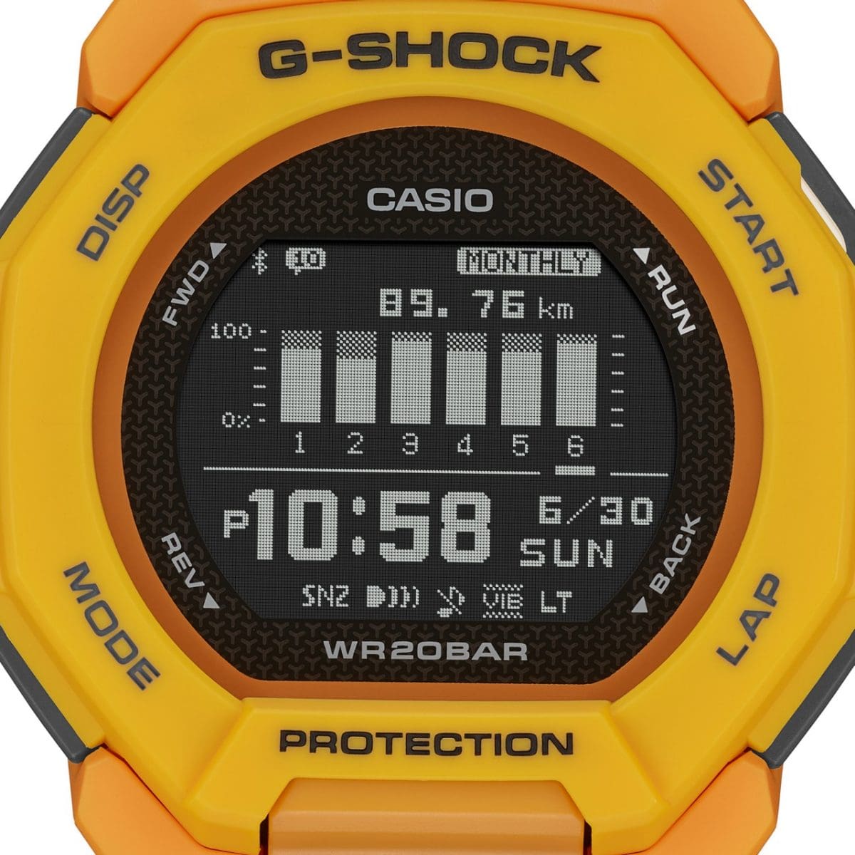 G-SHOCK GBD-300-9 watch Yellow #5