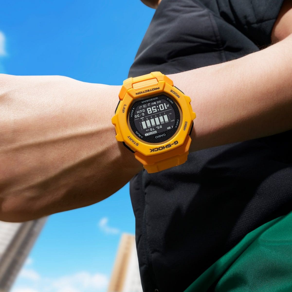 G-SHOCK GBD-300-9 watch Yellow #2