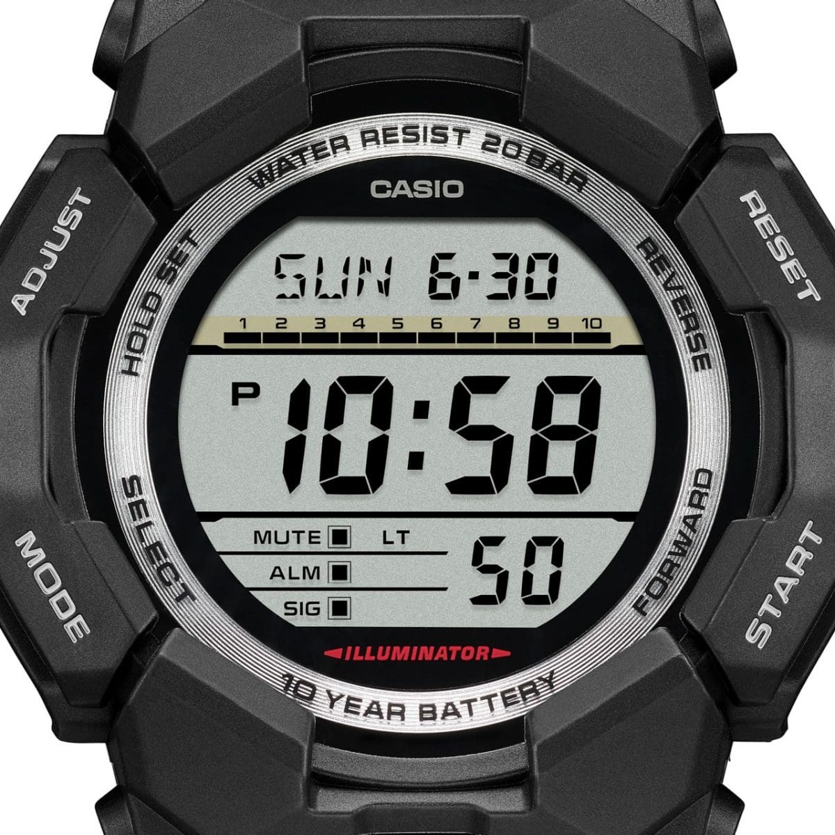 G-SHOCK GD-010-1 Watch Black #8
