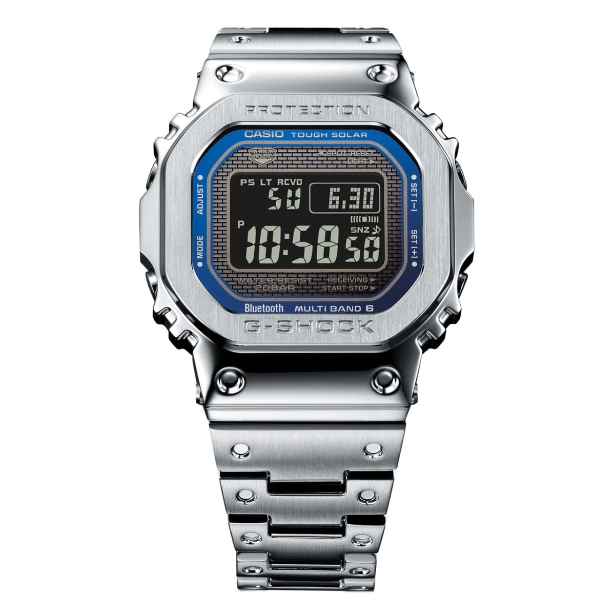 G-SHOCK GMW-B5000D-2 watch Silver #3