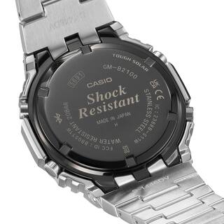 Casio G-Shock Full Metal GM-B2100SD-1ACR – Orologio Ottagonale Nero, Connessione Bluetooth, Ricarica Solare