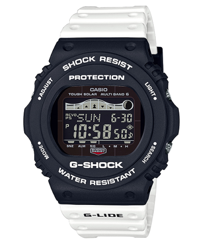 G-SHOCK GWX-5700　G-LIDE G-Shock G-LIDE GWX-5700 Tough Solar/Multi-Band 6 with Tide
