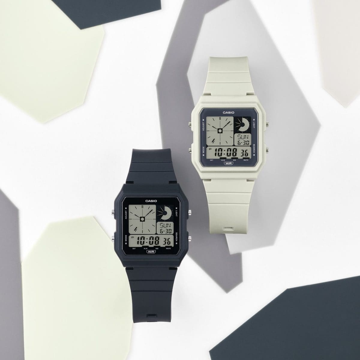 From left: LF-20W-1A, LF-20W-8A