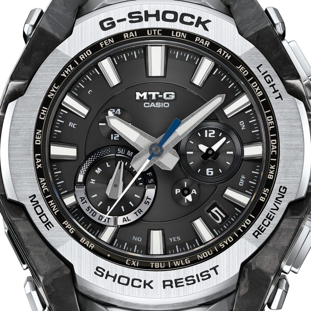 G-SHOCK MTG-B4000-1A Watch Silver #5