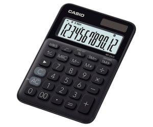 CALCULATRICE CASIO BUREAU ROSE - MS-20UC-PK –