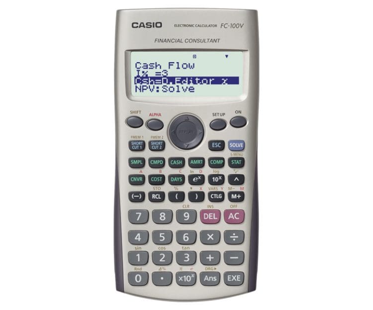 casio fc 100v