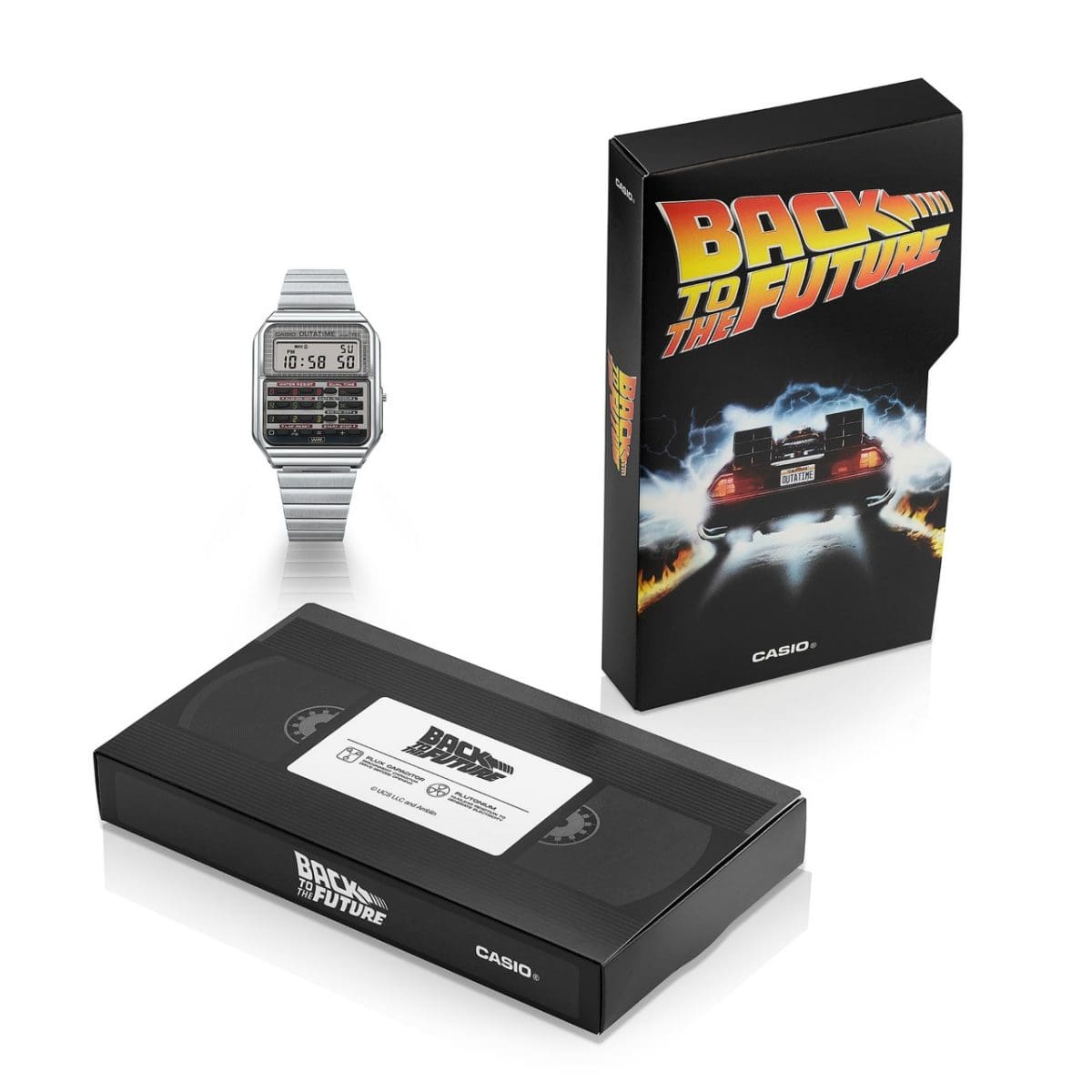 【新品未使用】CASIO CLASSIC CA-500WEBF-1AJR CA-500WEBF-1AJR] CASIO VINTAGE WATCH BACK TO THE FUTURE