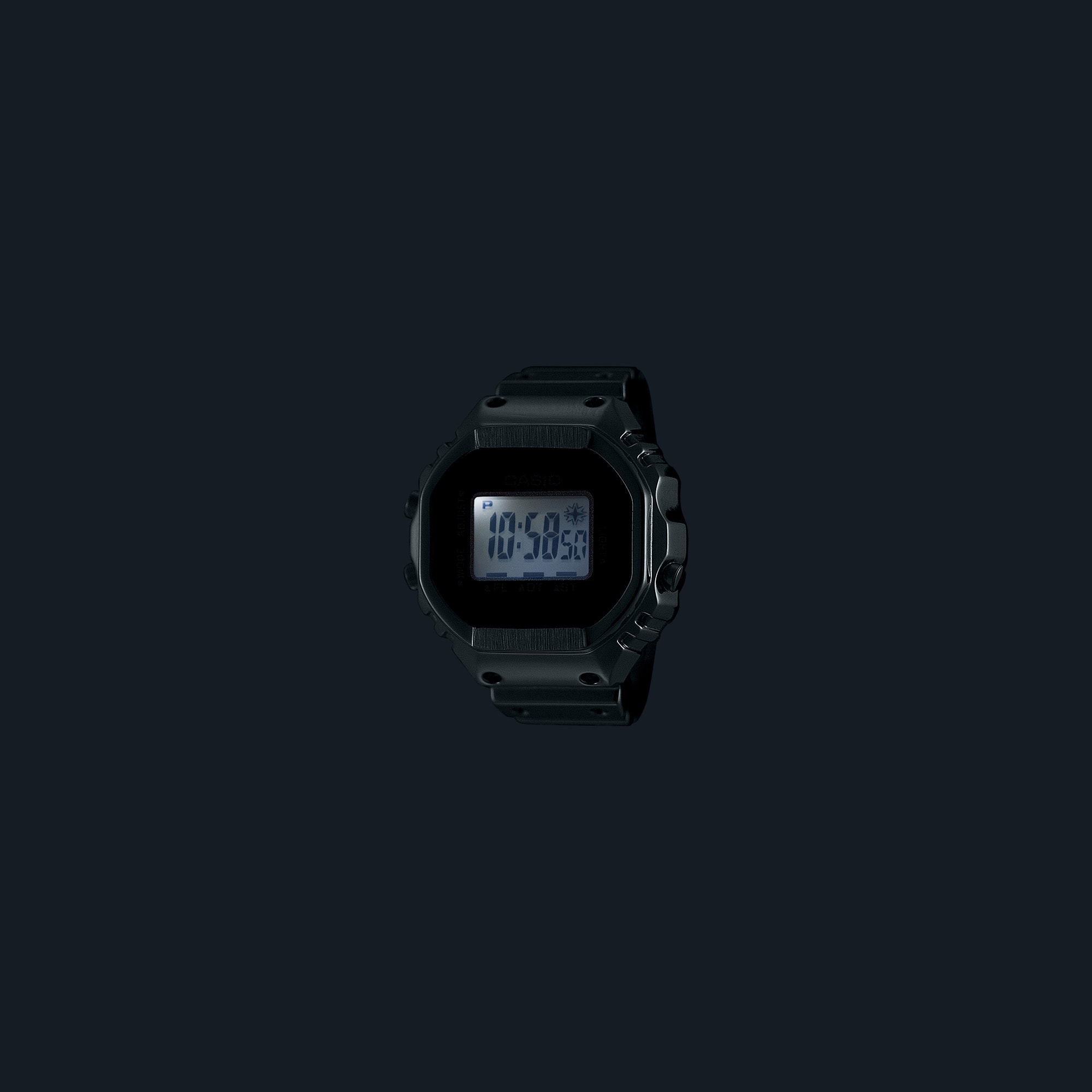 Casio CRW001 Ring Watch — Full-Metal Digital Ring, 50th Anniversary CASIO 