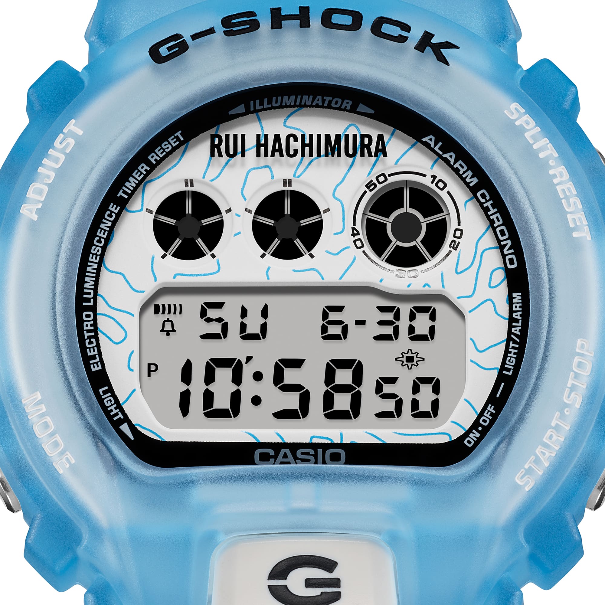 Casio G-Shock Digital Series RUI HACHIMURA COLLABORATION MODEL - DW6900RH-2 G-SHOCK 