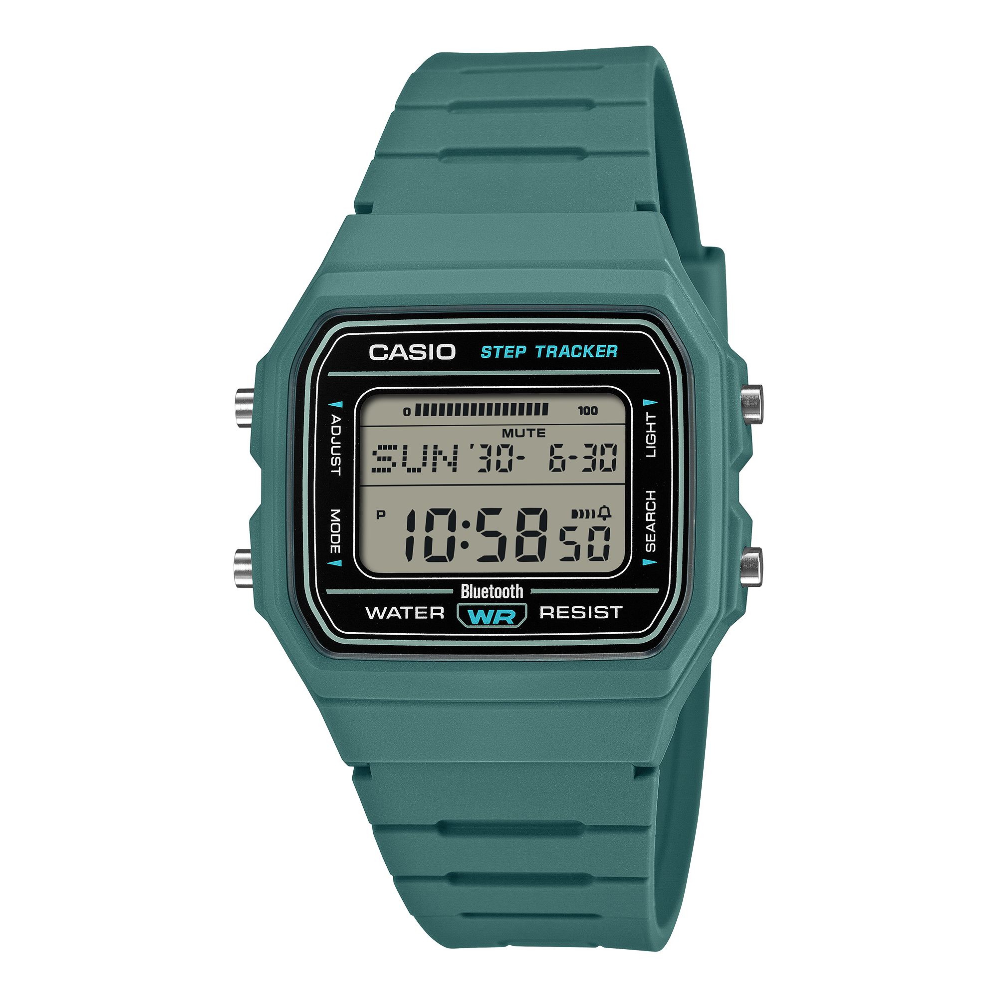 カシオ　F-B100W-3AJF　Bluetooth F-B100W-3A | CASIO
