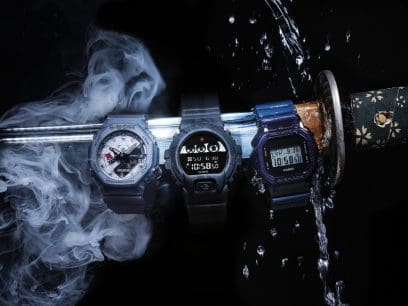 From left: GA-2100NNJ-8A, DW-6900NNJ-1, DW-5600NNJ-2
