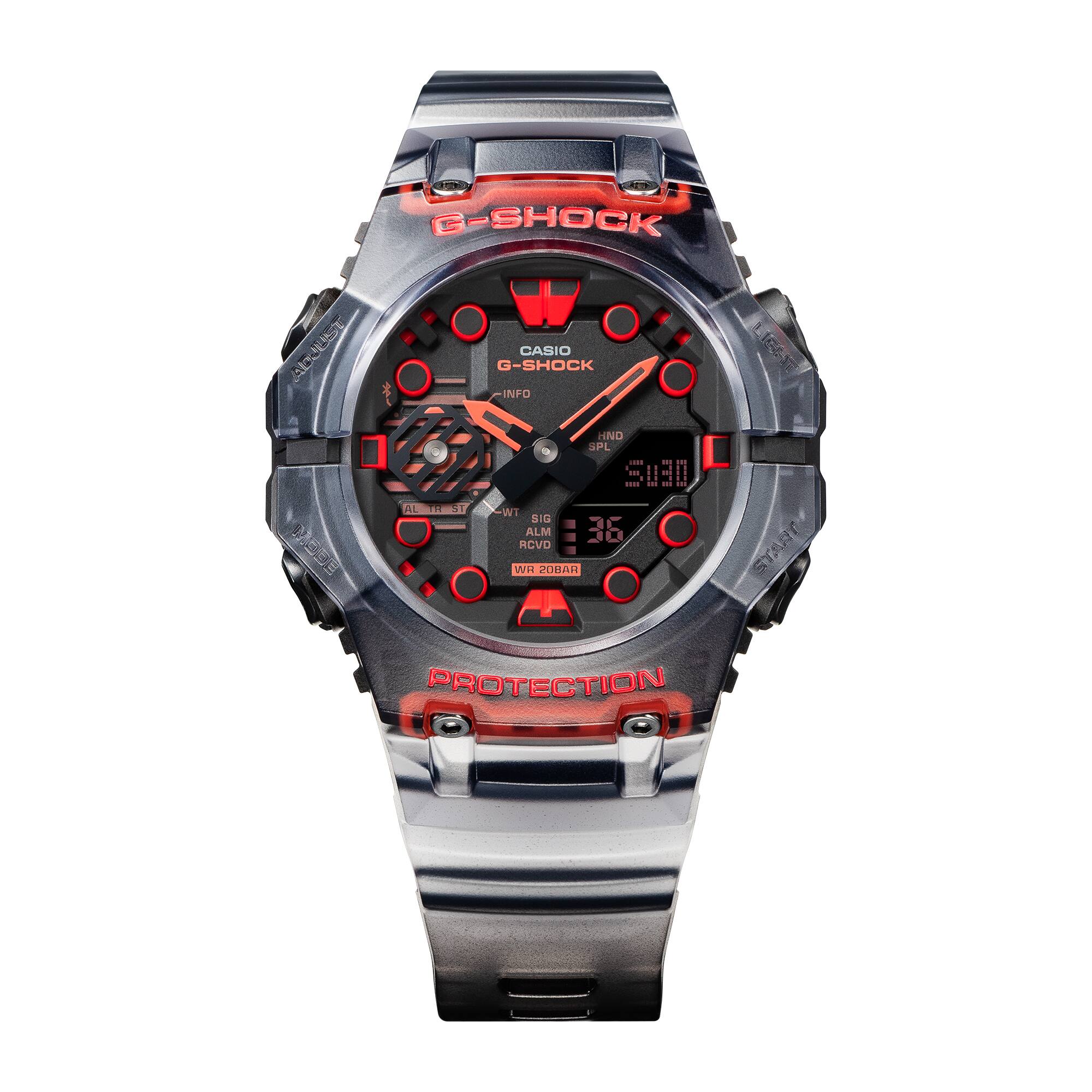 G-Shock Duel Time Bluetooth Connectivity 200M WR - GA-B001G-1A G-SHOCK 