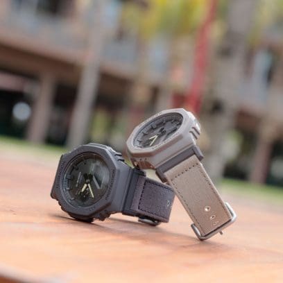 From left: GA-B2100CT-1A5, GA-B2100CT-5A