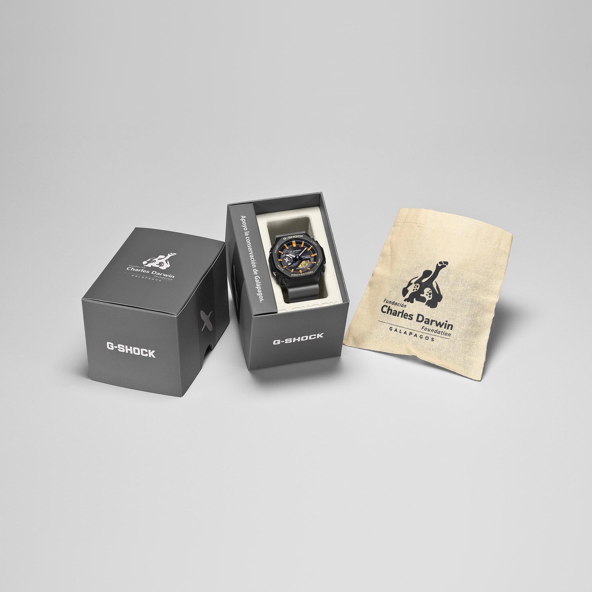 GA-B2100DF-1A Special, plastic-free packaging