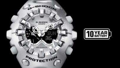 GA-V01A-8A Long-lasting timepiece with approximately 10-year battery life