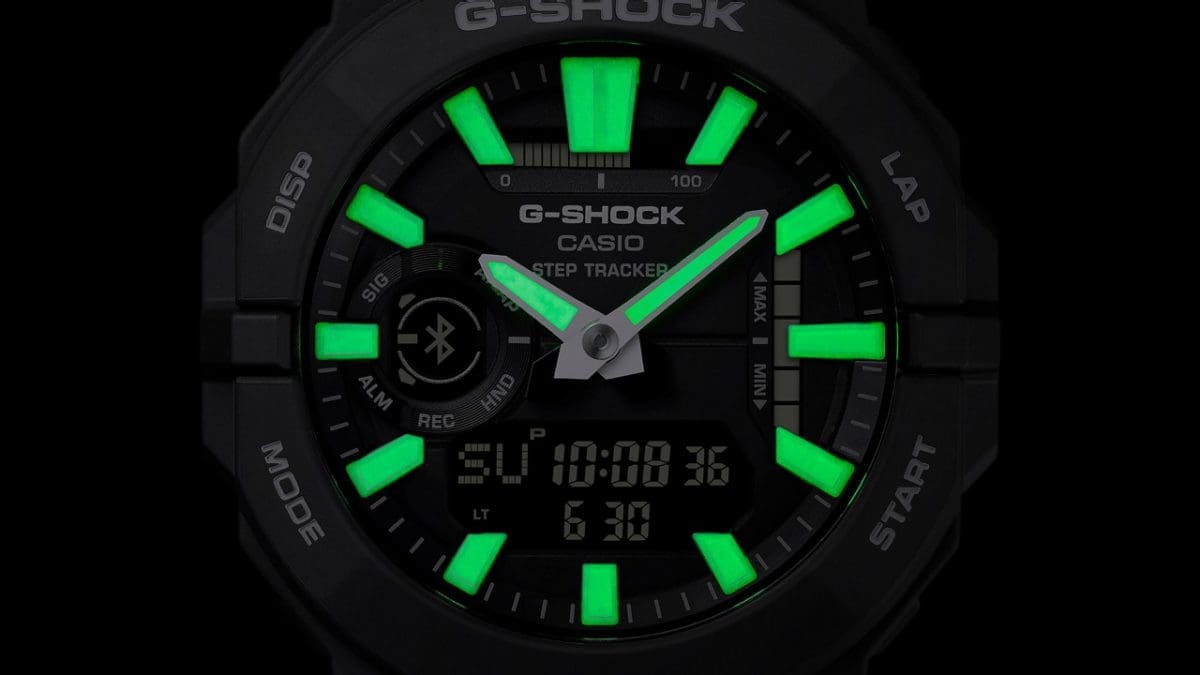 GBA-950-7A Combination dial set off with phosphorescent indexes