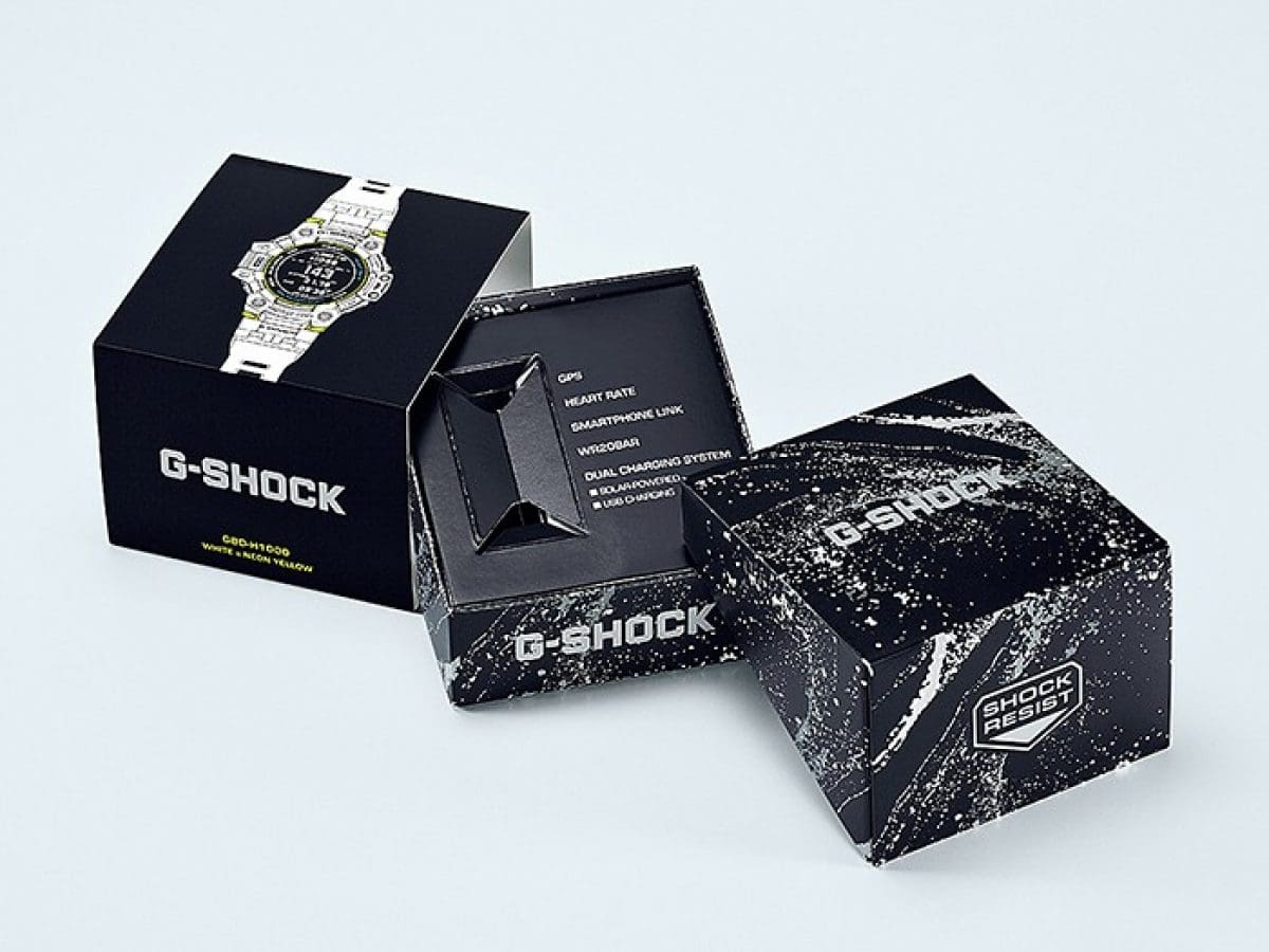 K*I様 新品未着用 CASIO G-SHOCK GBD-H1000-7A9JR Amazon.com: CASIO G-Shock GBD-H1000-7A9JR [G-Squad Men's
