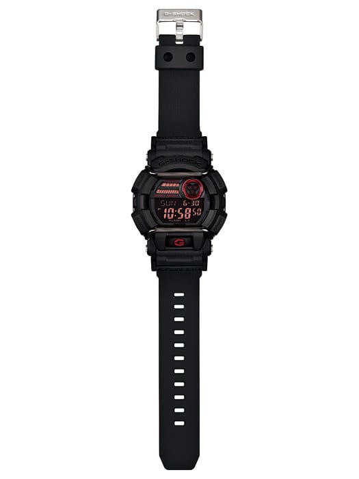 Casio G-Shock GD-400-1 High-luminosity Digital World time Mens Red