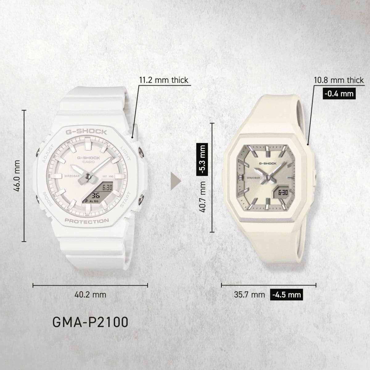 GMA-S160-2B Compact and slim