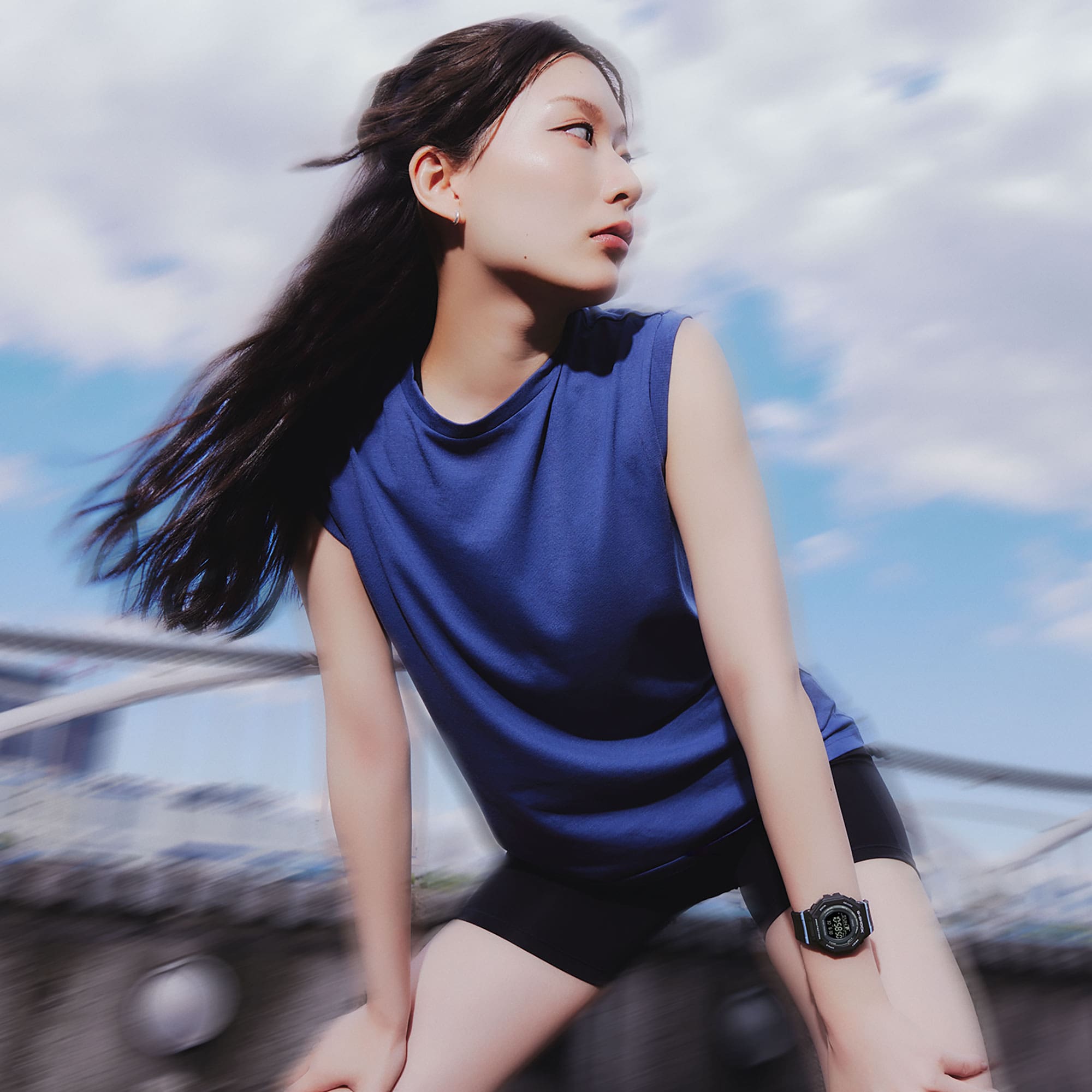 G-Shock Womens Series G-Squad Bluetooth Connectivity Step Tracker 200M WR - GMD-B300-1 G-SHOCK 