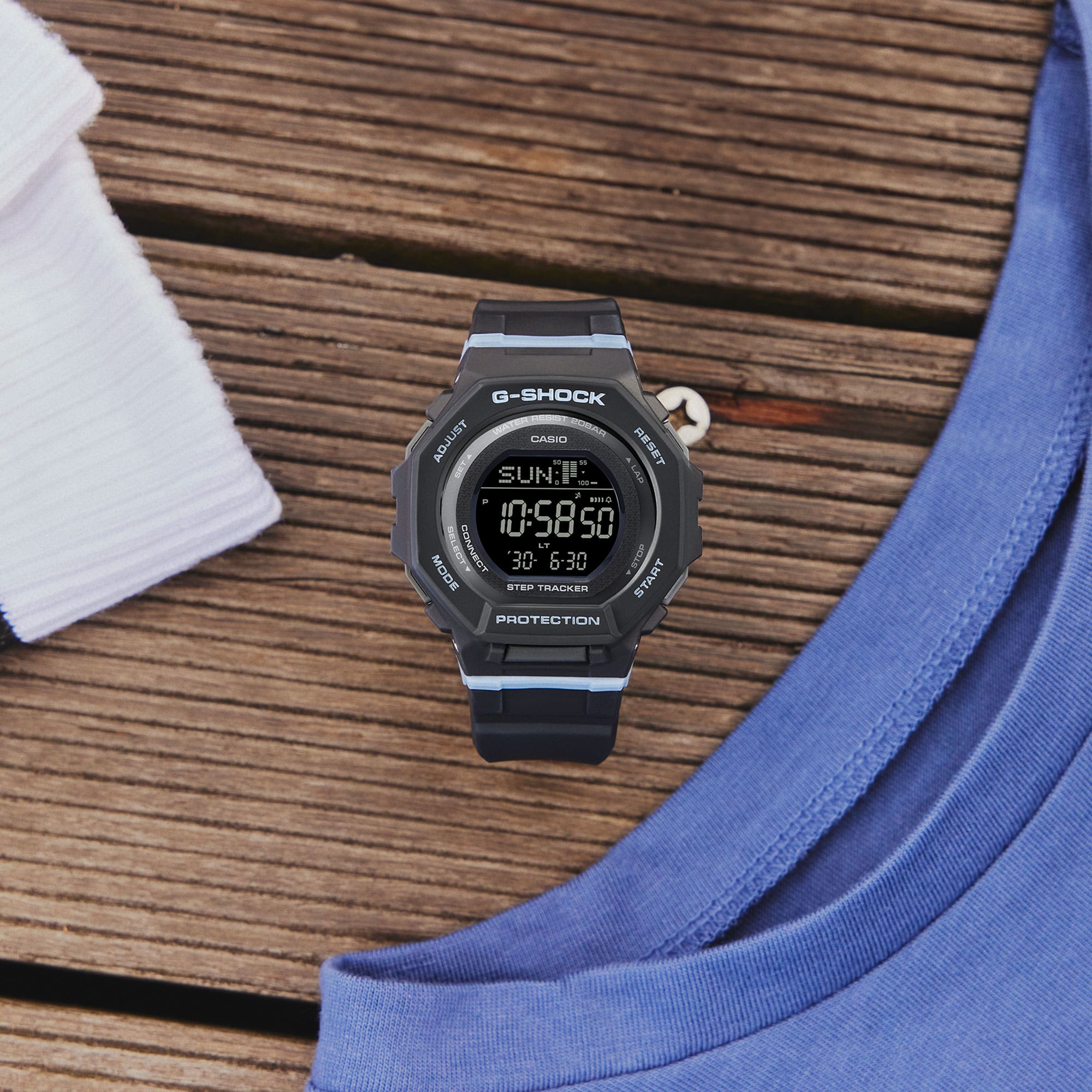 G-Shock Womens Series G-Squad Bluetooth Connectivity Step Tracker 200M WR - GMD-B300-1 G-SHOCK 