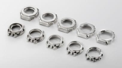 Forged bezel and case GM-B2100AD-2A