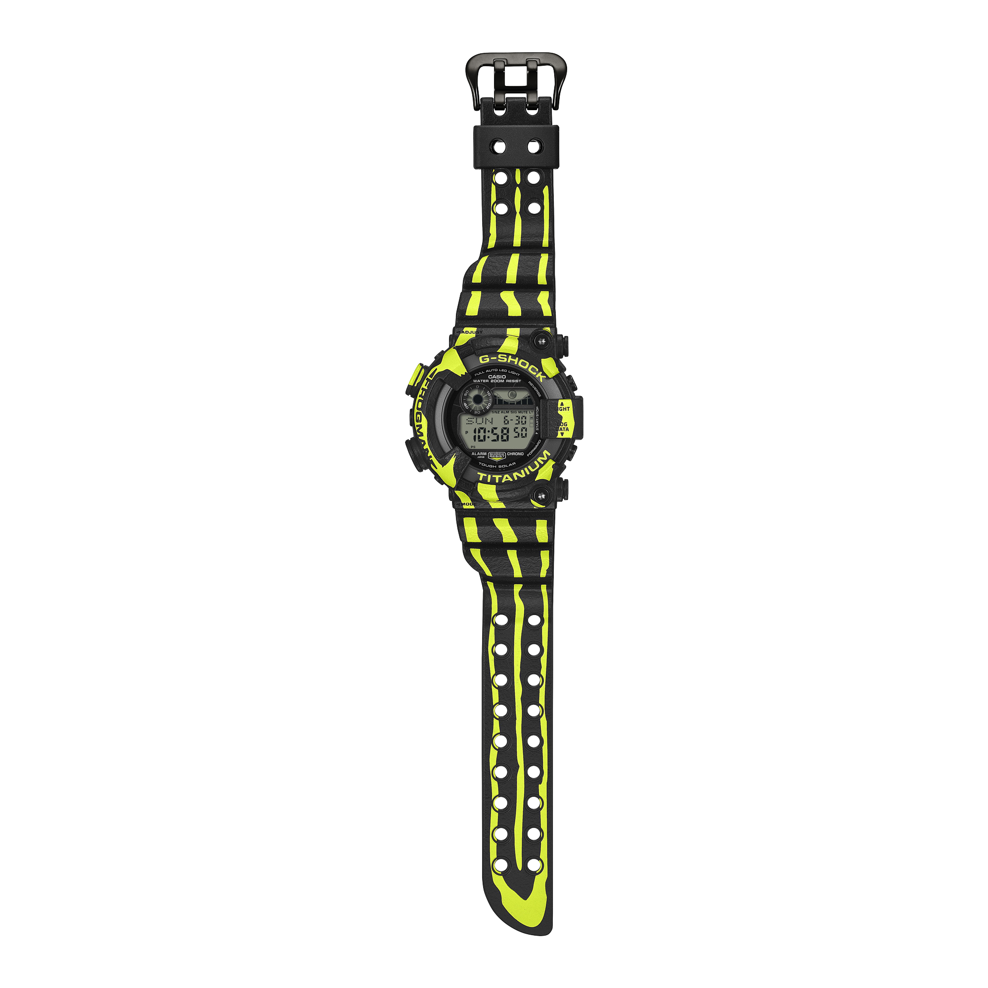 G-SHOCK MASTER OF G FROGMAN GW-8200TPF-1JR Solar Digital Watch
