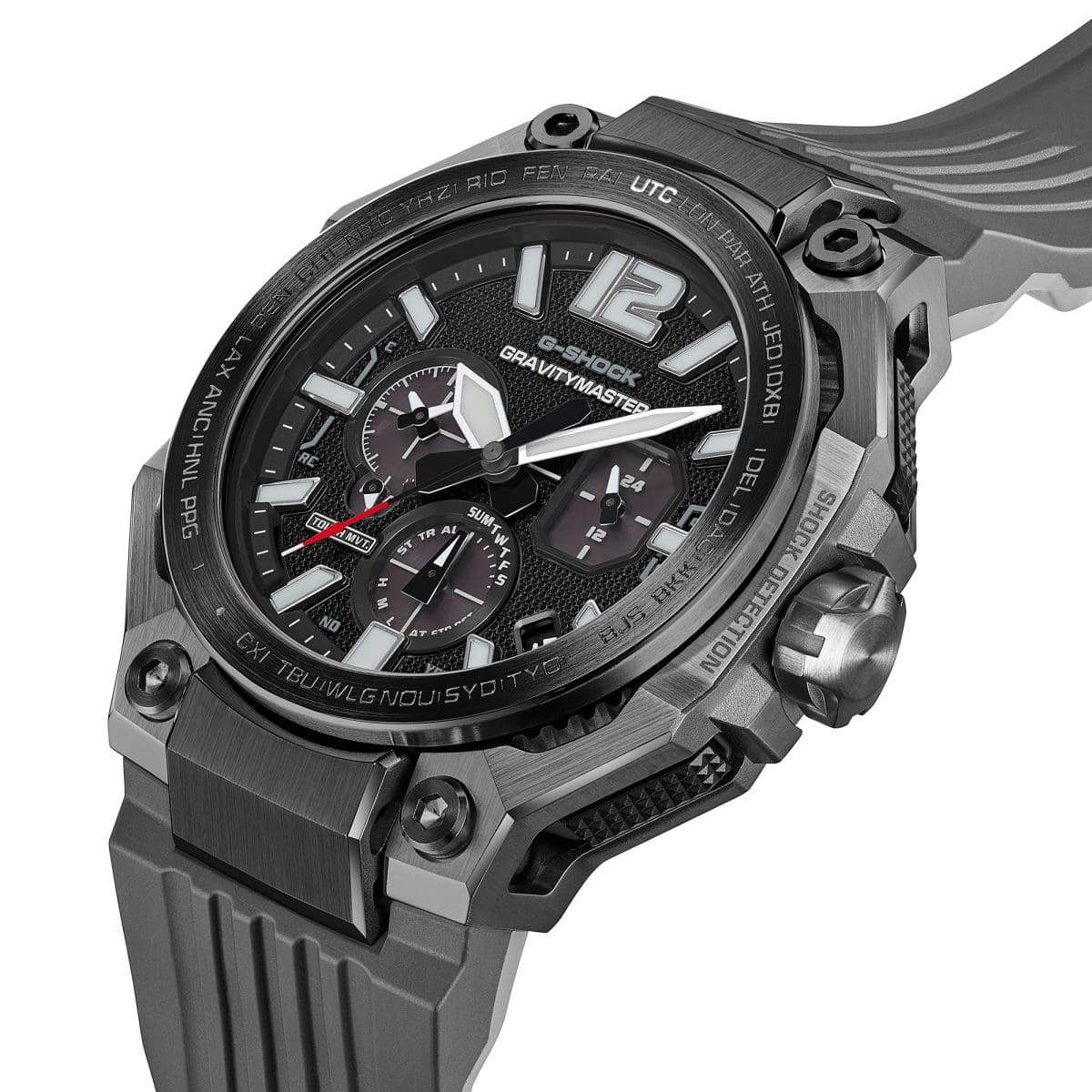 GWR-B3000B-8A Accelerating the evolution of tough ness-driven design: A sturdy, high-precision pilot’s watch inspired by the challenges of the supersonic realm