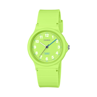 Casio Orologio Unisex Timeless Collection MQ-24B-9BEF - Solo Tempo Al Quartz, Cinturino In Resina Giallo